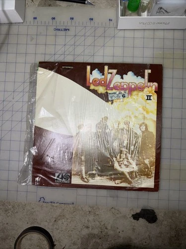 LED Zeppelin II Vinyl LP Record Album, Atlantic 1969