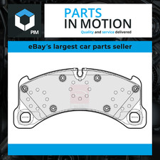 Brake Pads Set fits PORSCHE CAYENNE 92A 4.2D Front 2012 on 95835193930 Apec Blue