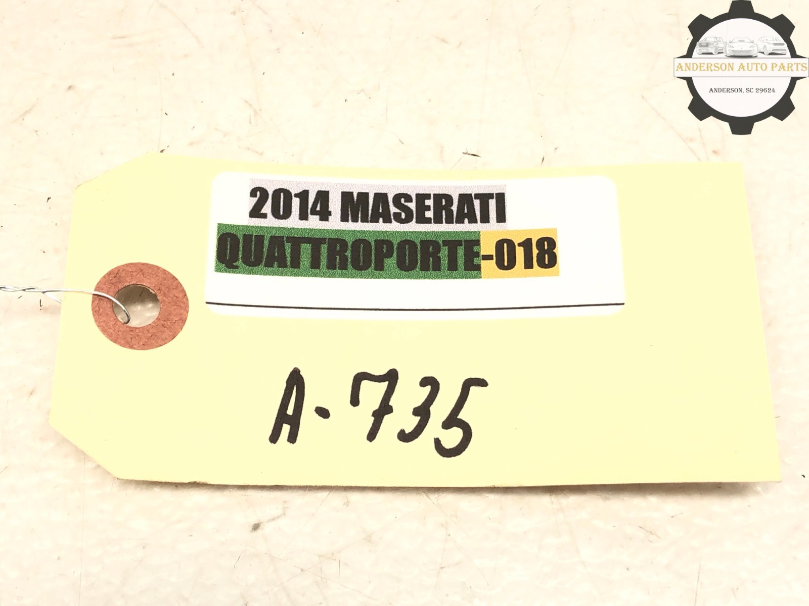 2014-2020 MASERATI QUATTROPORTE 3.8L V8 ECU ENGINE CONTROL MODULE OEM