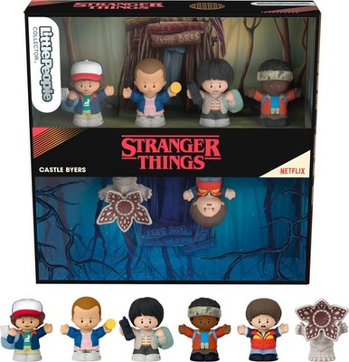 Stranger Things Castle Byers Special Edition Set for Adults & Fans, 6 Figures...