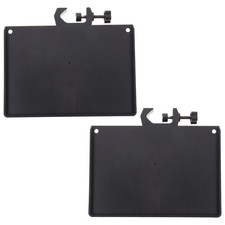 2pcs Sound Live Broadcast Mic ABS Rack Stand Tray Microphone Clamp Holder