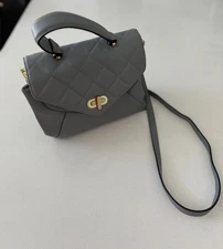 Steve Madden Slate Color Crossbody Bag Multi Compartment Pocket New With Out Tag