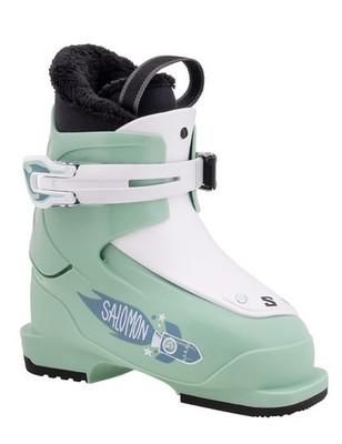 Neue SALOMON T1 Kinderskischuhe  2026