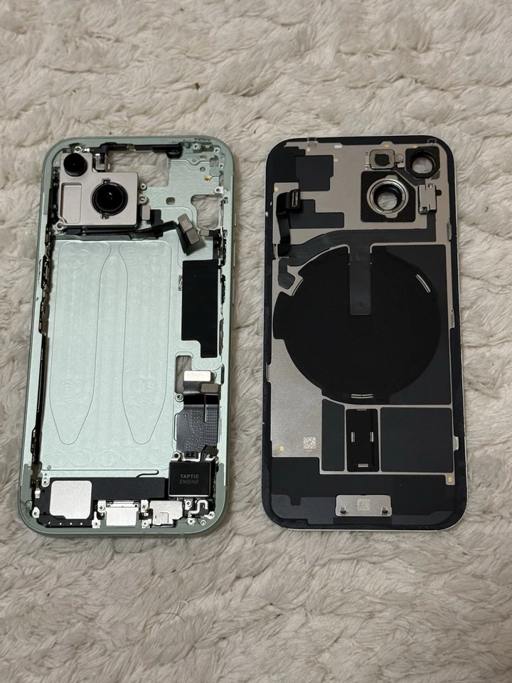 Original Apple iPhone 15 Backcover + Gehäuse vormontiert + Rahmen Komplett - Bild 2 von 4