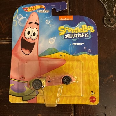 Hot Wheels Character Cars Nickelodeon's SpongeBob Squarepants Patrick 1/64 (NEW)
