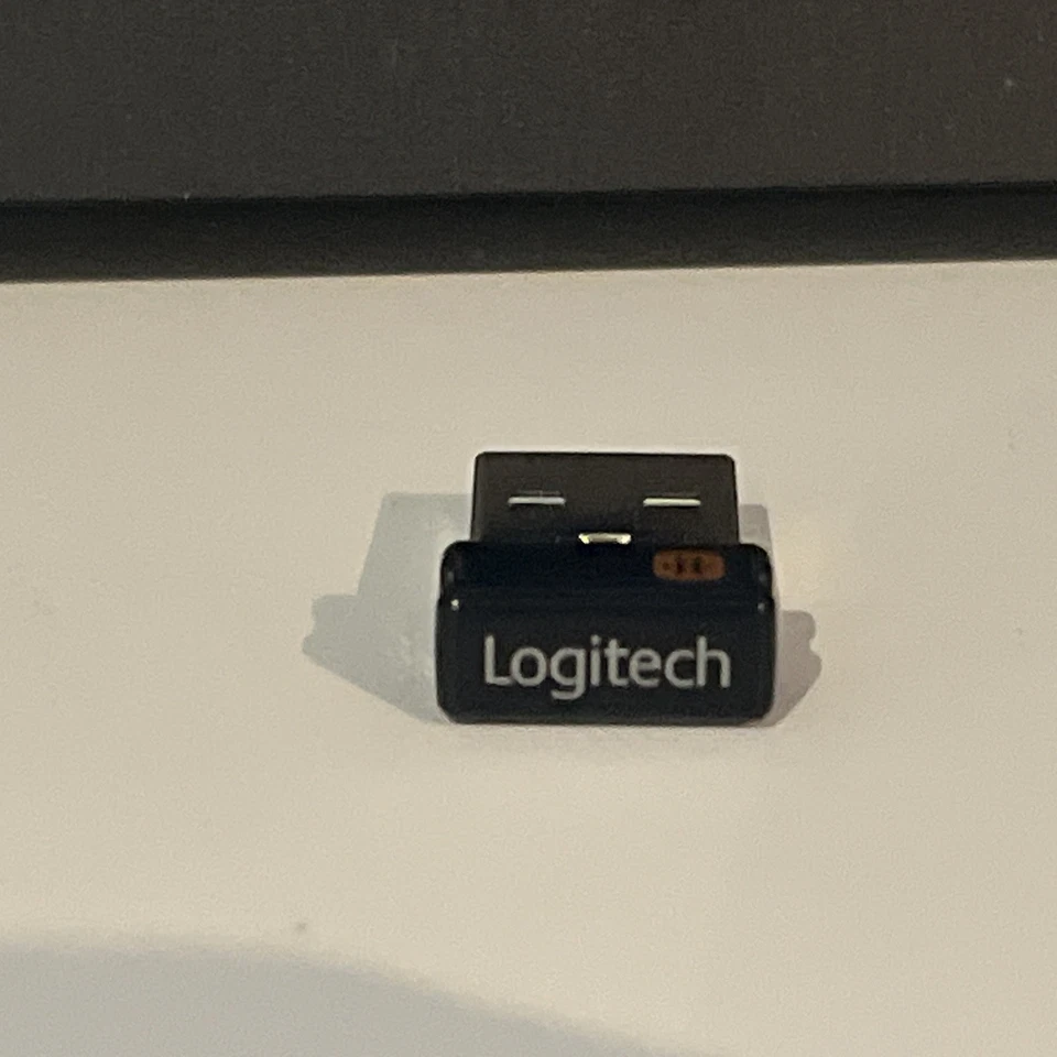 Logitech K360 Y-R0017 Wireless Keyboard Black with USB Reciever Tested Working - Image 2 of 4