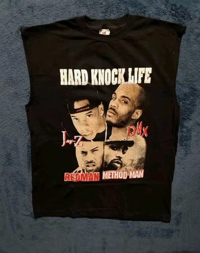 Hard Knock Life Tour Jay-Z DMX Redman Method Ma 1990s vintage concert t-shirt, vintage, size XL, single stitch, B+ condition