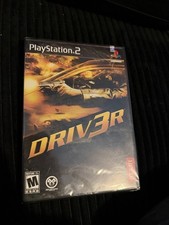 PS2 Driver 3 Sony Playstation 2 2004 Sealed First Print Black Label