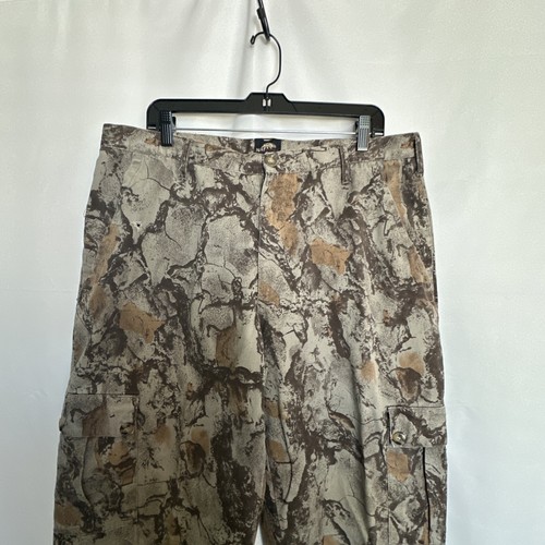 VTG Natural Gear Mens Camo Hunting Camouflage Military Cagro Pants Size-L #302 - Picture 3 of 20