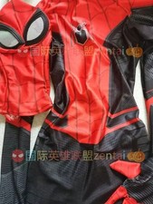 Halloween Cosplay Spider Jumpsuit Costume Woman Bodysuit Spider-man Adult Kids