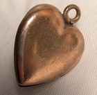 Antique  Photo Locket, Gold Tone, Engraved — photo 6