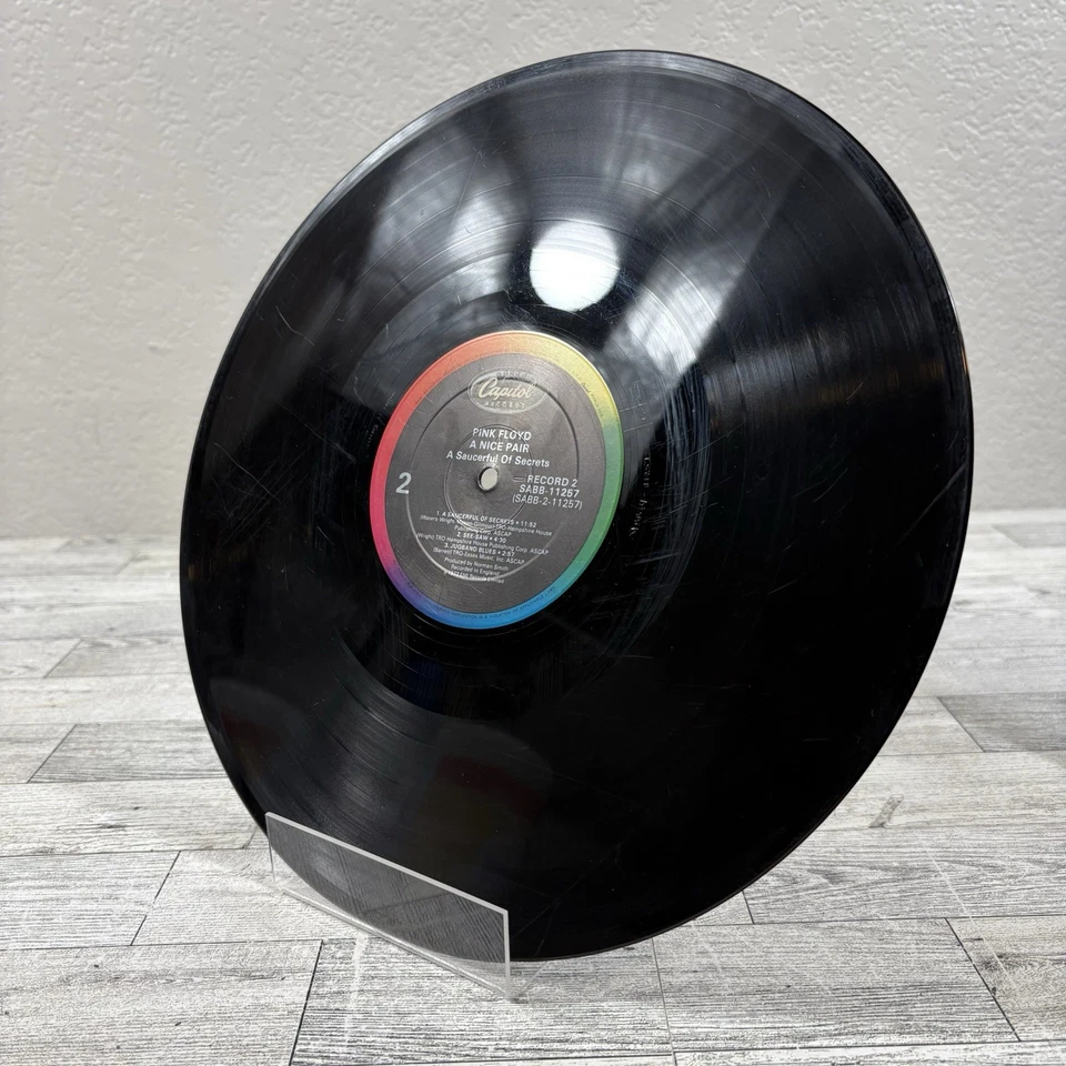 PINK FLOYD A NICE PAIR PIPER AT THE GATES OF DAWN SAUCERFUL SECRETS VINYL Foto 3 de 4