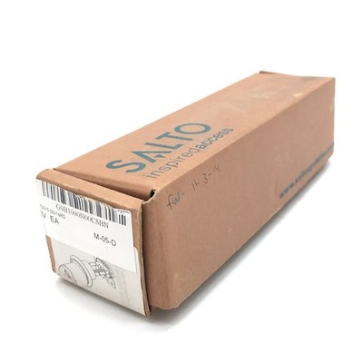 NEW Salto G9B1000N00CSBN Geo Electronic RIM RF Reader Cylinder Lock Satin Chrome