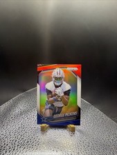 2025 Prizm Football George Pickens Red White Blue Prizm #71 Dallas Cowboys 
