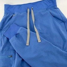 FIGS Zamora Jogger Scrub Pants Blue Technical Collection W18SW2005P Womens XS/P