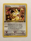 Meowth Common Team Rocket 62/82 1ST EDITION MP Pokemon TCG