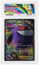 Pokémon Gengar EX TCG Full Art Card 114/119 Phantom Forces ACE 8