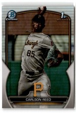 2023 Bowman Draft Chrome 1st Bowman Refractors Carlson Reed #BDC-11