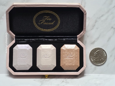 Too Faced DIAMOND FIRE HIGHLIGHTER TRIO (Violet Diamond-Pink Ice-Champagne Glow)