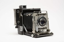 Graflex Crown Graphic 3 1/4 x 4 1/4 camera w/Optar 135mm f4.7 lens, tested