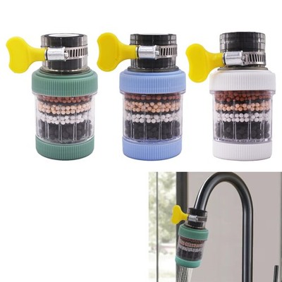 3 Pack Faucet Water Filters, Activated Carbon Tap Purifier, Kitchen Bathroom