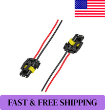 2 PCS , 9005 9006 HB3 HB4 Pigtail Sockets Harness Replacement Part for Headlight