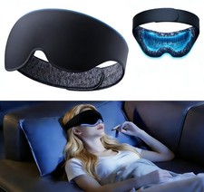 Sleep Mask for Men Women,3D Contoured Cup Blackout Eye Mask for Sleep,Zero P...