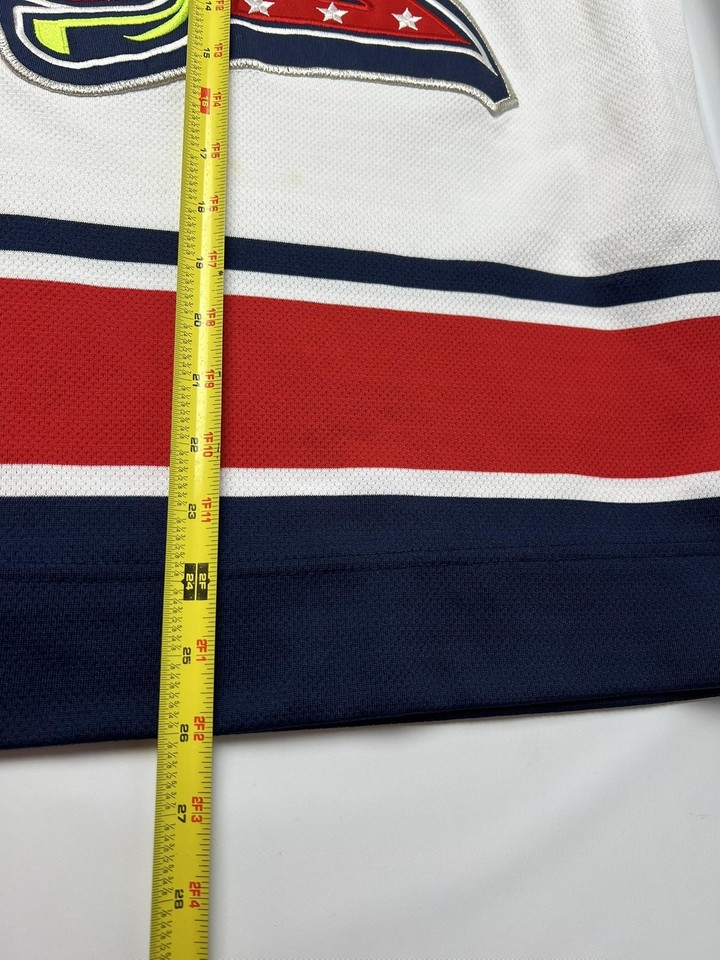 Maillot de hockey vintage CCM LNH Columbus Blue Jackets taille S