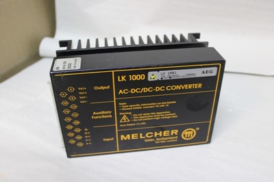 Melcher LK 1000  AC-DC/DC-DC Converter LK 1001 255.002168 LK 1001-7ERD3T