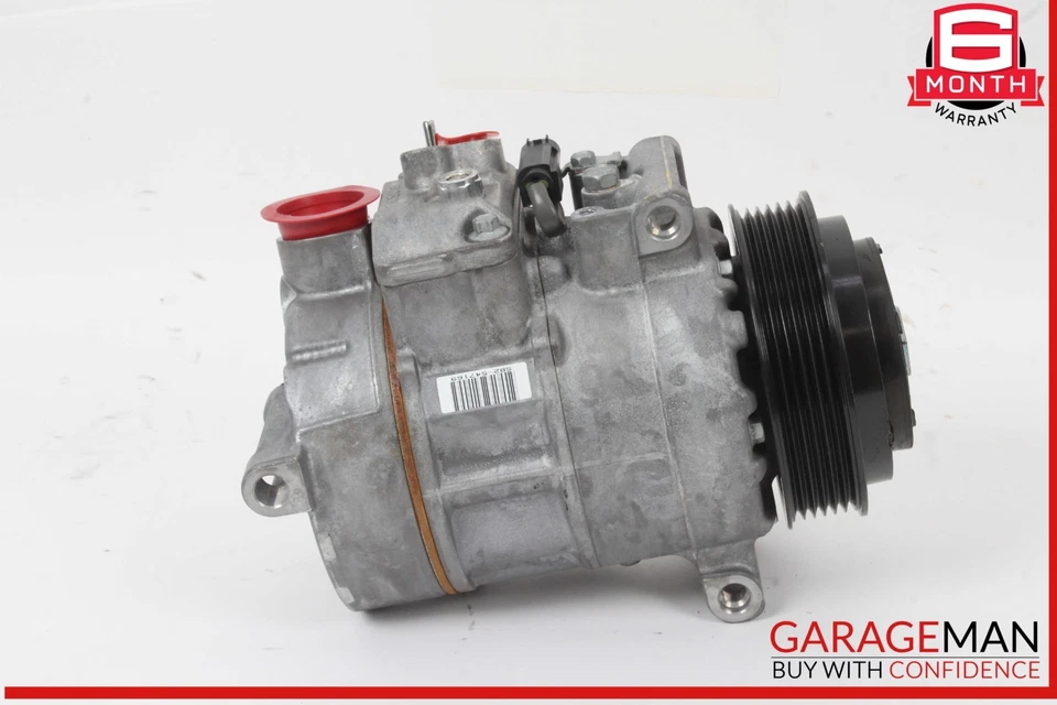 10-13 Mercedes W212 E350 AC A/C Air Conditioning Compressor Pump Denso OEM - Image 3 of 4