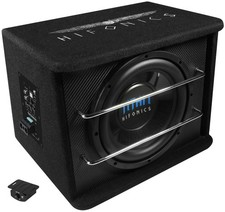 Hifonics TSA250R Aktive Active Subwoofer Bass Verstärker Endstufe eingebaut