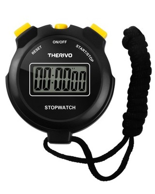 Digital Simple Silent Stopwatch Timer for Sports: Stopwatch Only