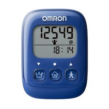 OMRON Pedometer Blue HJ-325-B 7-day memory