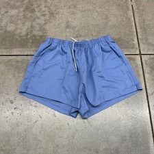 vintage levis made in usa baby blue shorts size xl WOMENS