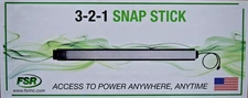FSR 3-2-1 SNAP STICK  Smart-Way Power and Data Raceway (Color SLATE)