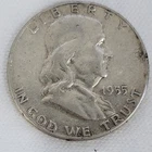 1955 Franklin Half Dollar in VF Condition