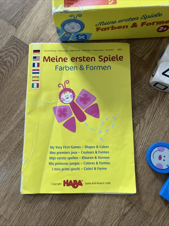 HABA® Meine ersten Spiele Auswahl Gesellschaftsspiele Spielspaß ab 2 Jahre - Bild 3 von 4