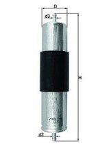 Kraftstofffilter KNECHT KL 473 Leitungsfilter f�r BMW E53 X5 55,0mm