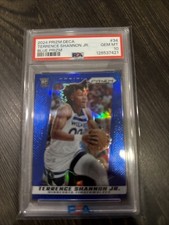 2024 Prizm Deca Terrence Shannon Jr Blue Prizm #34 Rookie /149 PSA 10 Gem Mint