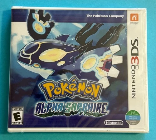 Pokemon Alpha Sapphire 3DS (US Version) Nintendo 3DS New/Sealed