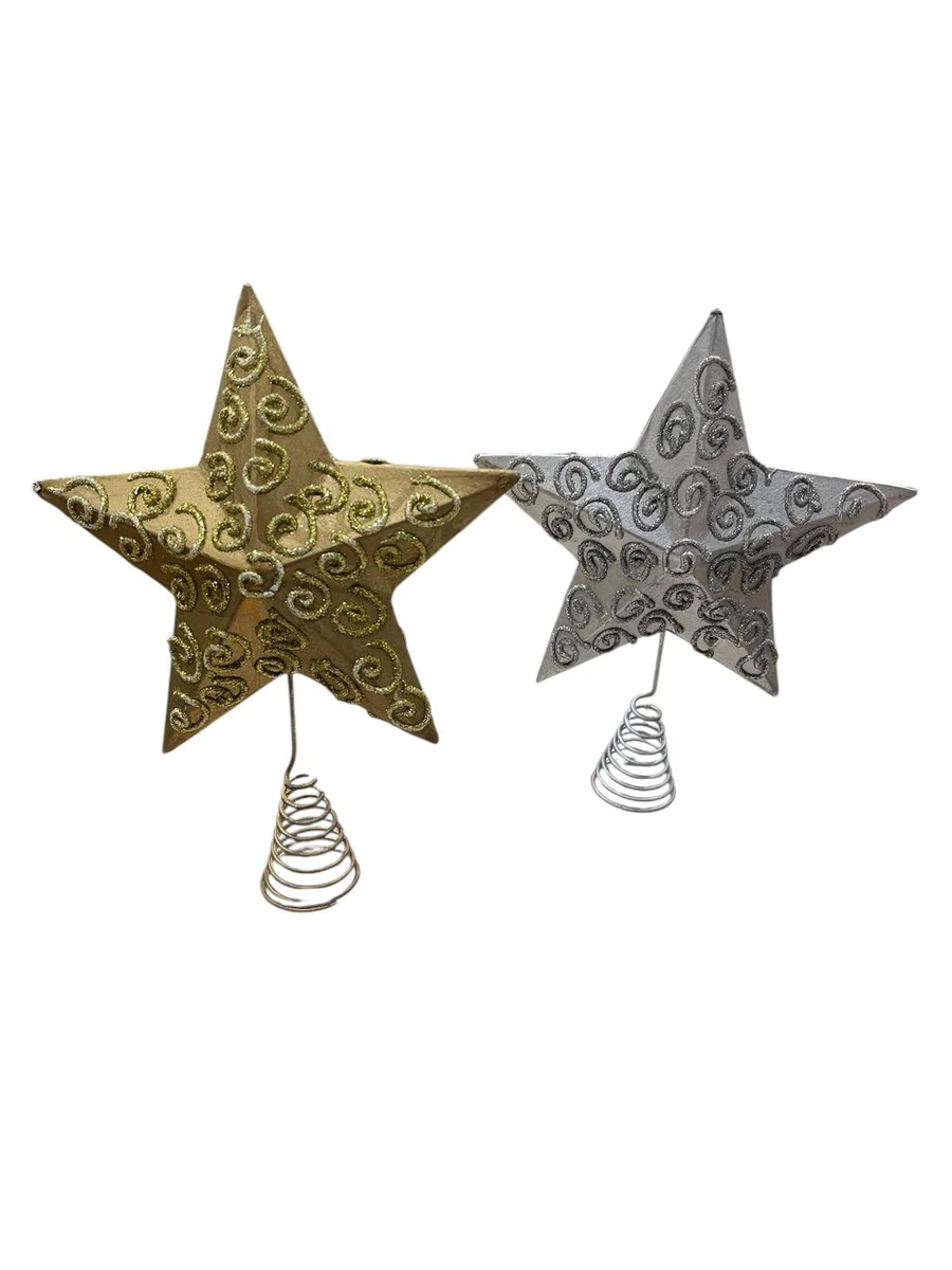 Decorazioni in oro a stella per albero di Natale | Acquisti Online su