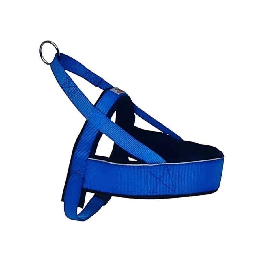 Norwegergeschirr Craft Reflektor Hundegeschirr ver. Größen in Blau u. Braun NEU - Bild 3 von 4