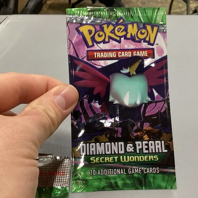 EMPTY* POKEMON DIAMOND & PEARL SECRET WONDERS BOOSTER PACK HONCHCROW ARTWORK | eBay EMPTY* POKEMON DIAMOND & PEARL SECRET WONDERS BOOSTER PACK HONCHCROW ARTWORK | eBay