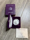 1990 American Eagle 1 oz Silver Coin Brilliant Uncirculated United States Mint