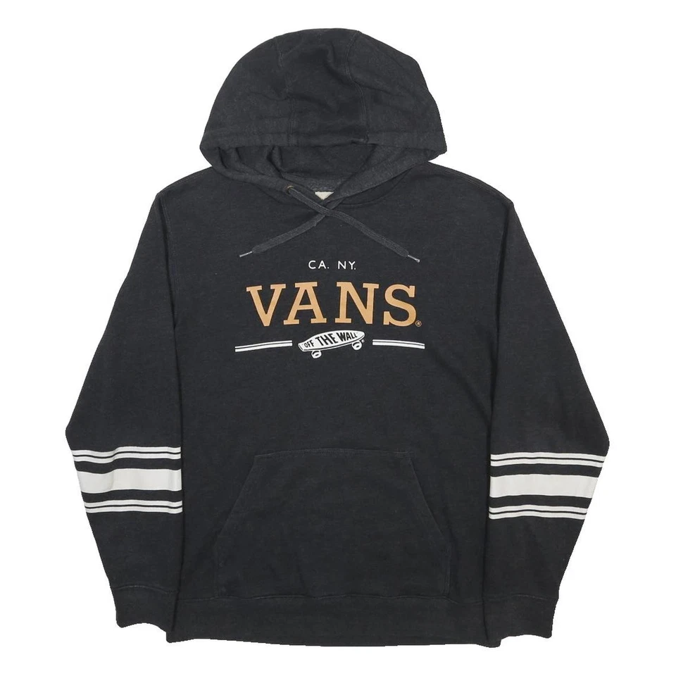 VANS Hoodie À Enfiler Homme Noir Style Skate Off The Wall M - Photo 1/4