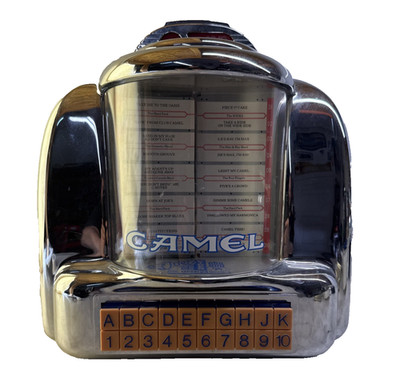 VTG Camel Joes Diner Jukebox AM/FM Radio Cassette Player - Tested Works Great