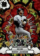 2025 Donruss #7 Reggie Jackson Bomb Squad Red Ice