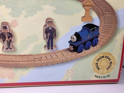 Vintage 1995 Thomas Wooden Railway Instant System Set No. 1