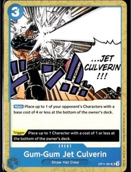 Gum-Gum Jet Culverin OP11-061 Uncommon - A Fist of Divine Speed - One Piece TCG