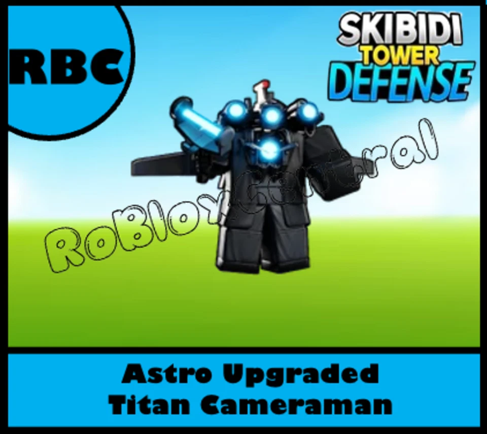 ASTRO UPGRADED TITAN CAMERAMAN - CHEAP ROBLOX SKIBIDI TOWER DEFENSE - STD UNIT